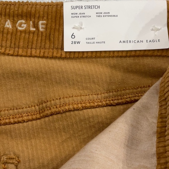 NWT AMERICAN EAGLE mom jeans super stretch size 6 28W - Picture 6 of 12